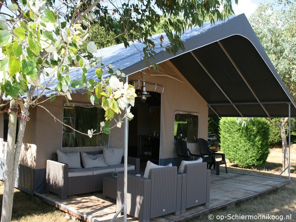Klik hier voor meer informatie over Tent(huis) Luxe Safaritent Kooiplaats